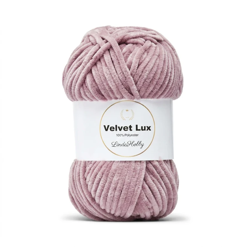 LindeHobby Velvet Lux 43 Murrettu roosa