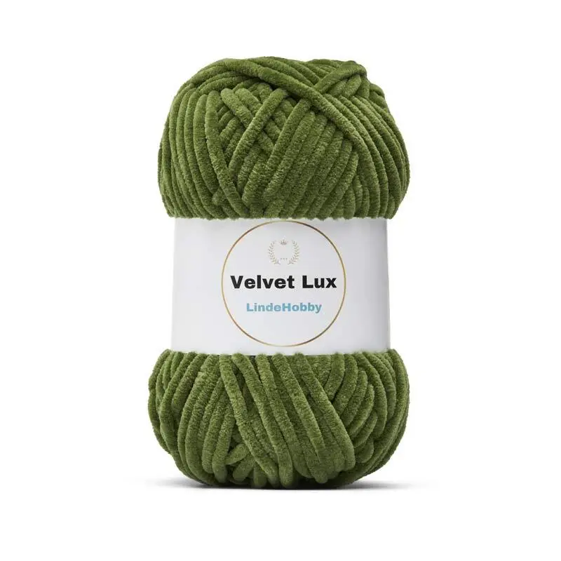 LindeHobby Velvet Lux 31 Oliivinvihreä