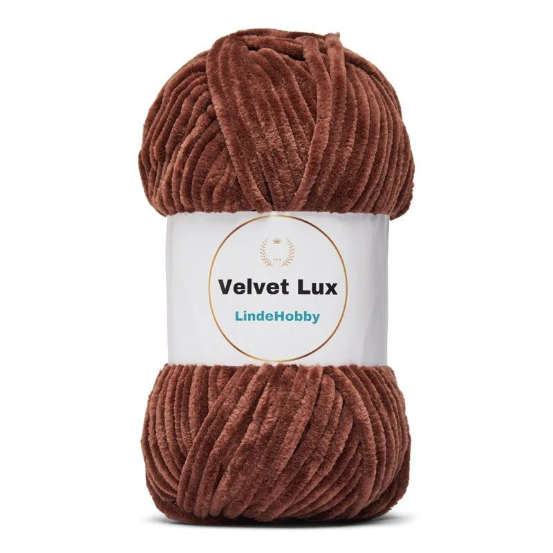 LindeHobby Velvet Lux 10 Ruskea