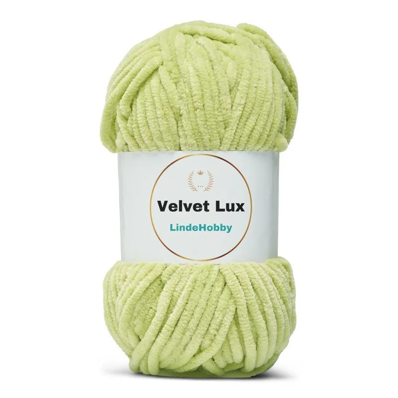 LindeHobby Velvet Lux 30 Limetinvihreä