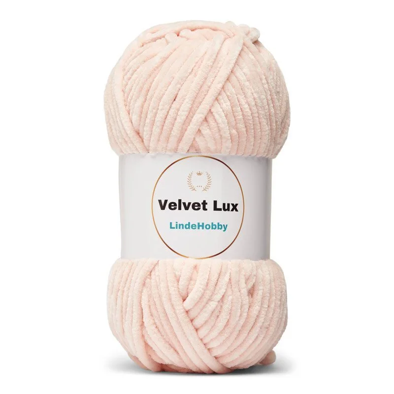 LindeHobby Velvet Lux 36 Vaalea persikka