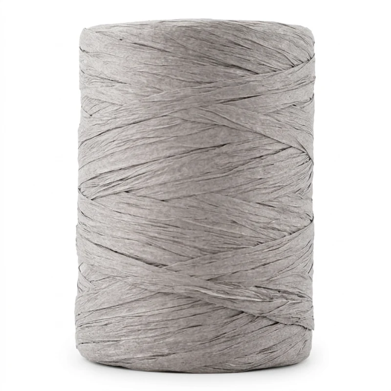 LindeHobby Raffia Lux 04 Kivenharmaa
