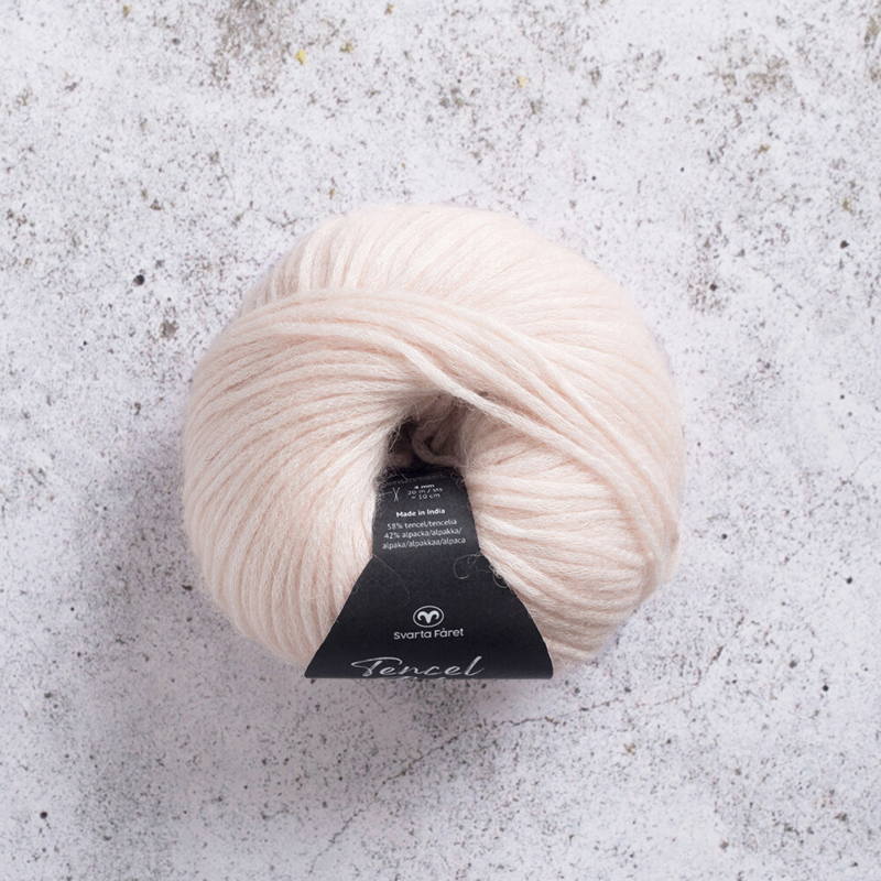 Svarta Fåret Tencel Blow 40 Pastelli persikka