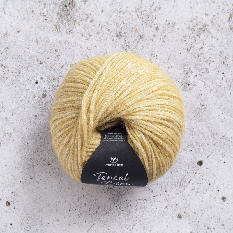 Svarta Fåret Tencel Blow 31 Nacho keltainen