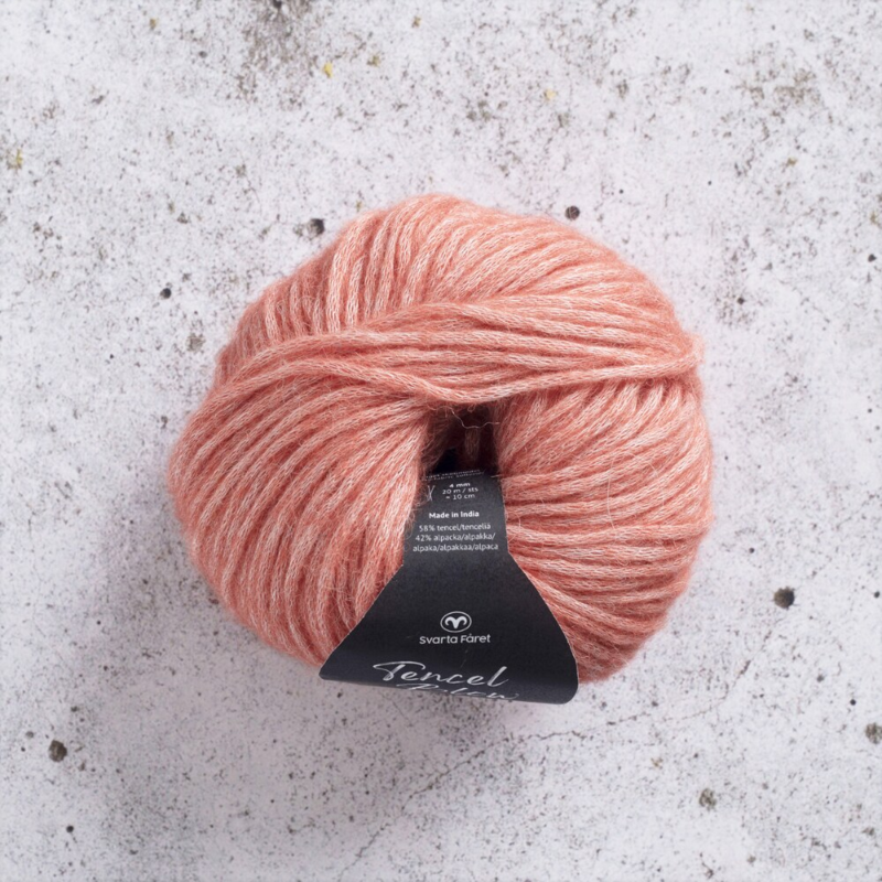 Svarta Fåret Tencel Blow 45 Meloni punainen