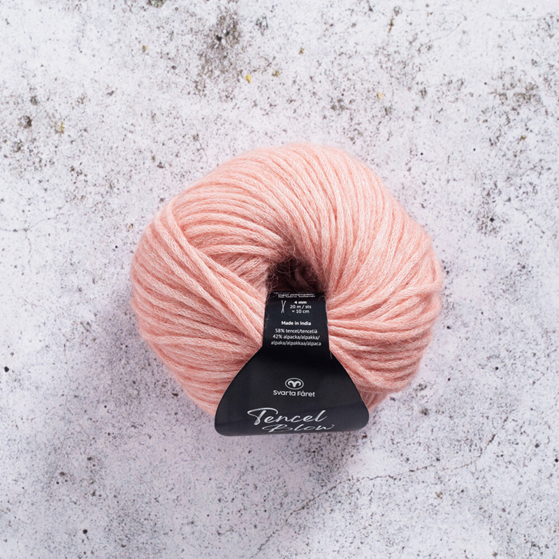 Svarta Fåret Tencel Blow 41 Ruusukvartsi