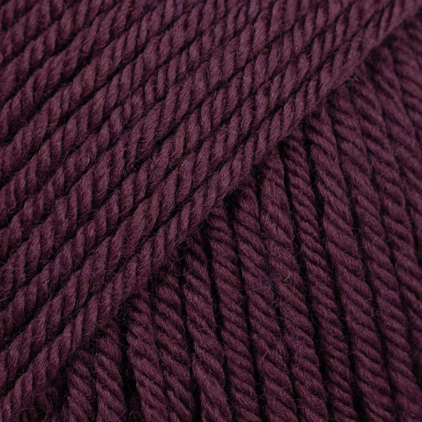 DROPS Daisy 34 Tumma rypäle (Uni Colour)