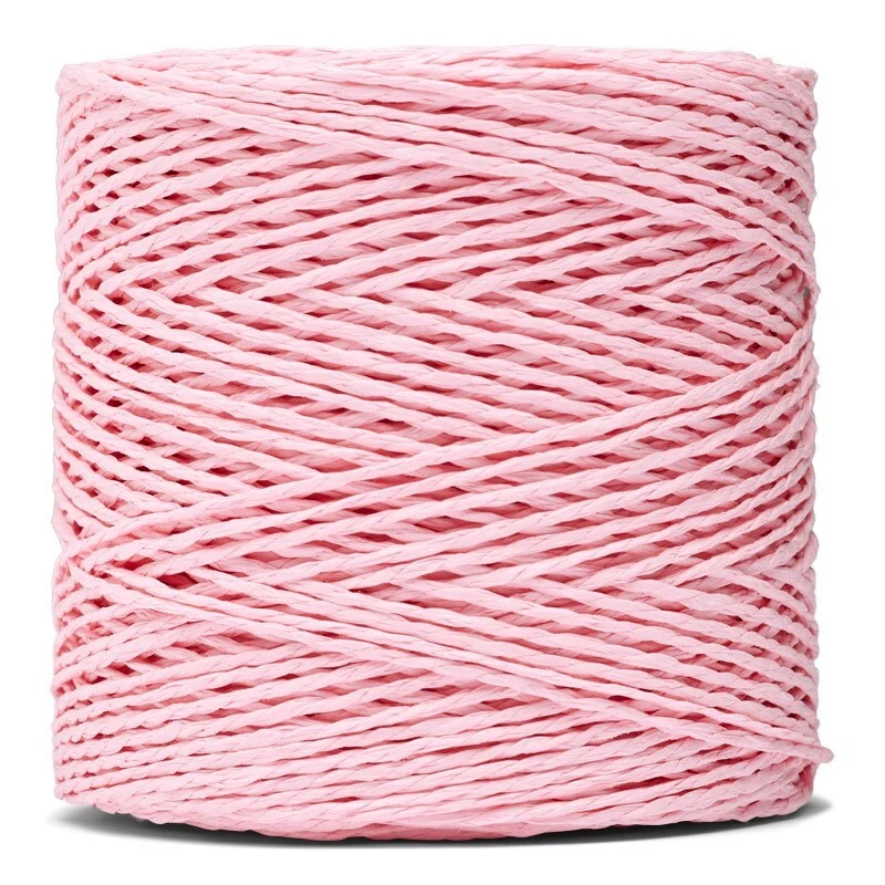 LindeHobby Twisted Paper Yarn 14 Vaaleanpunainen