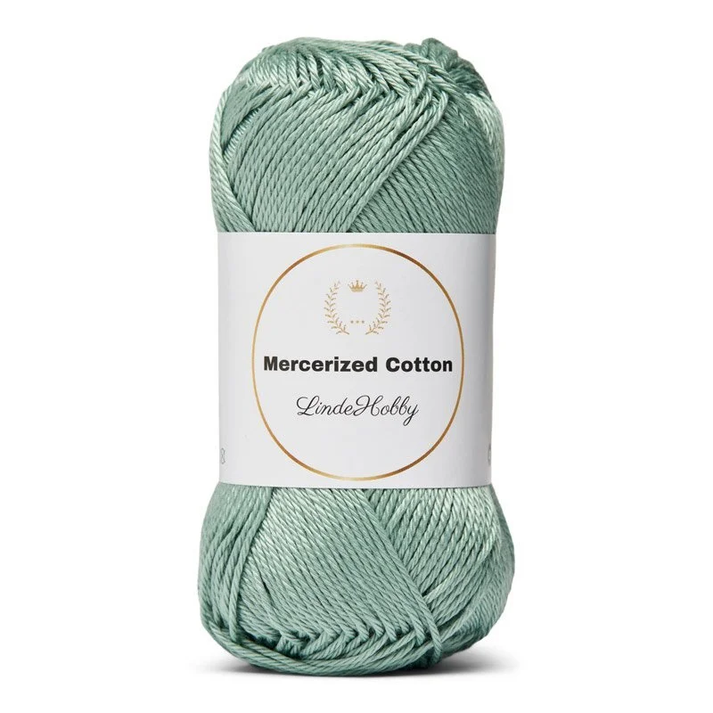 LindeHobby Mercerized Cotton 19 Antiikkinen vihreä