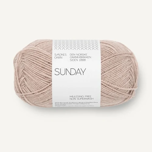 Sandnes Sunday 2650 Beige Sekoitettu