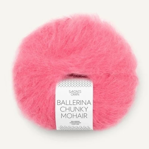 Sandnes Ballerina Chunky Mohair → 4315 Bubblegum pink