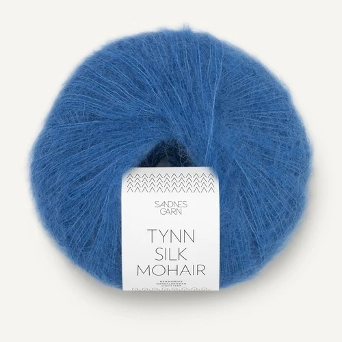 Sandnes Tynn Silk Mohair 6044 Regatta-sininen