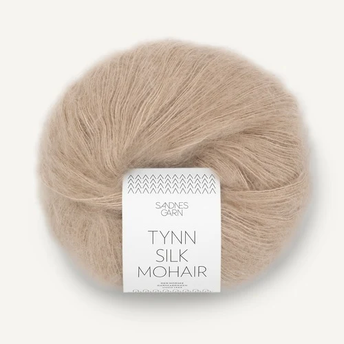 Sandnes Tynn Silk Mohair 3021 Vaalea beige
