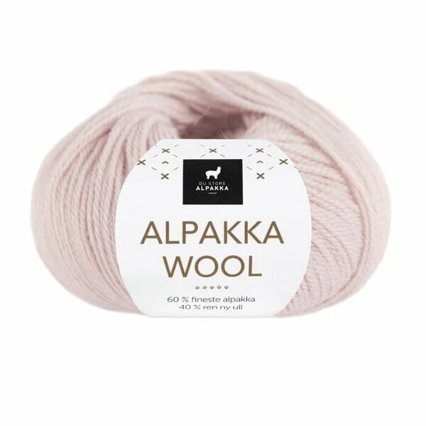 Du Store Alpakka Wool 556 Puuteriroosa