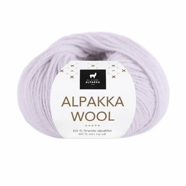 Du Store Alpakka Wool 561 Vaalea lila