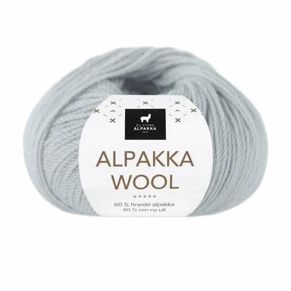 Du Store Alpakka Wool 557 Puuterinsininen