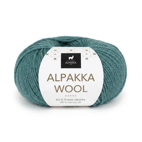 Du Store Alpakka Wool 516 Tummanmerenvihreä