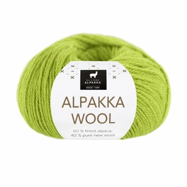 Du Store Alpakka Wool 583 Päärynänvihreä