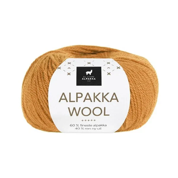 Du Store Alpakka Wool 543 Hunajakeltainen