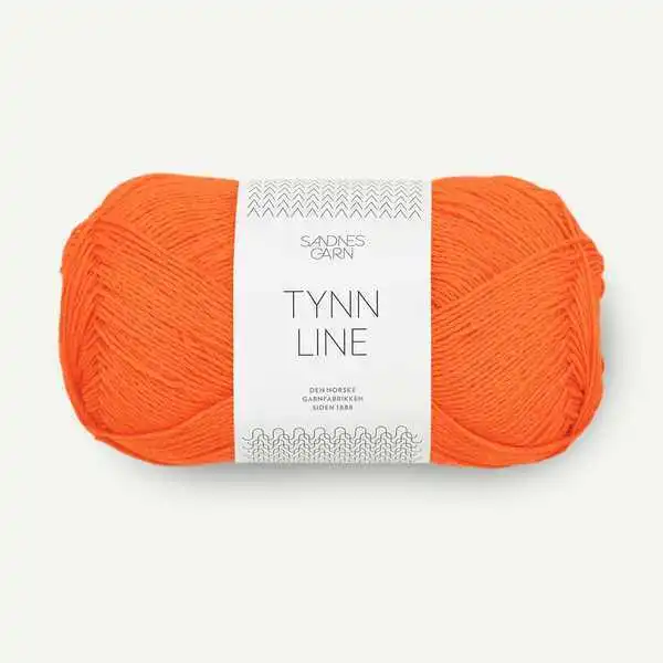 Sandnes Tynn Line 3009 Oranssi Tiikeri
