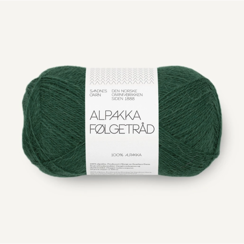 Sandnes Alpakka Følgetråd 7281 Petroli