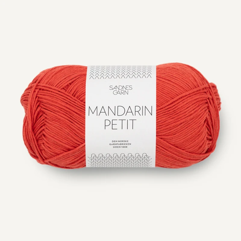 Sandnes Mandarin Petit 4018 Tulipunainen