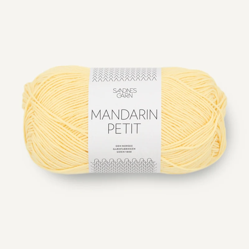 Sandnes Mandarin Petit 2102 Keltainen