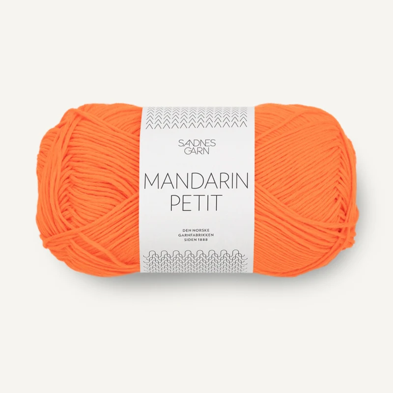 Sandnes Mandarin Petit 3009 Oranssi Tiikeri