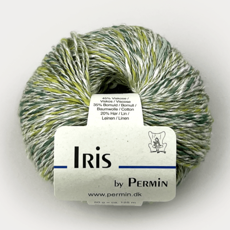 Permin Iris 13 Vihreän Sävyjä
