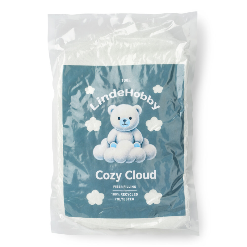 LindeHobby Cozy Cloud Kierrätetty Täytevanua 100 g