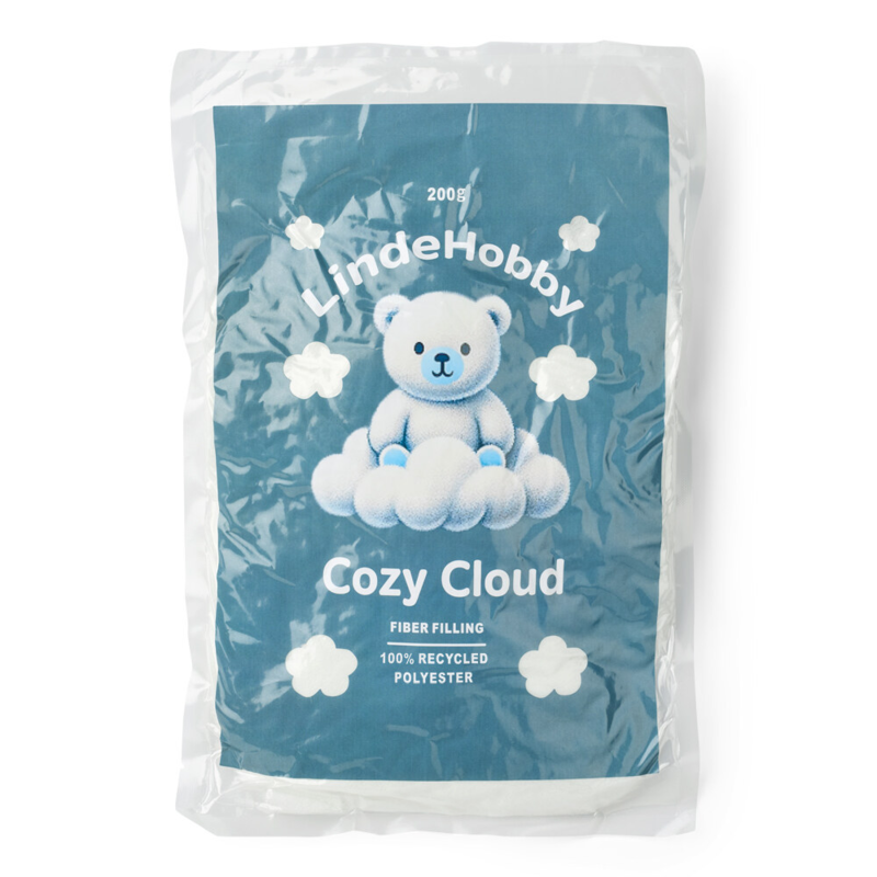 LindeHobby Cozy Cloud Kierrätetty Täytevanua 200 g