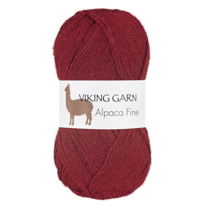 Viking Alpaca Fine 658 Burgundi