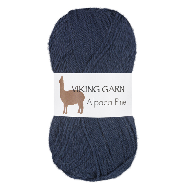 Viking Alpaca Fine 627 Denim-sininen