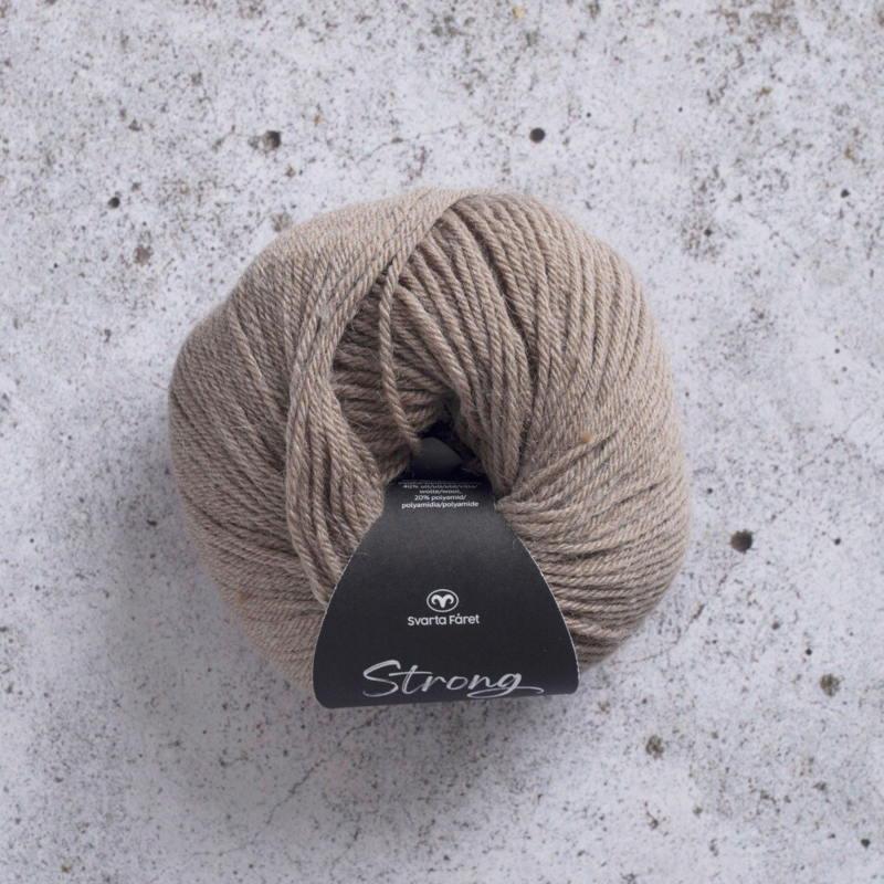 Svarta Fåret Strong 025 Taupe ruskea