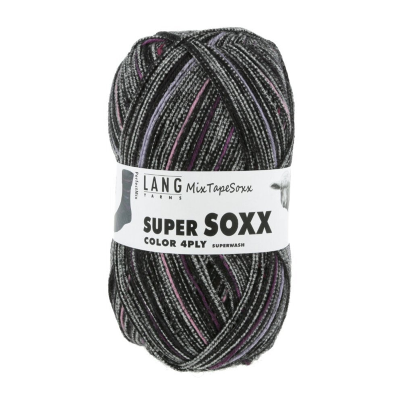 Lang Yarns Super Soxx Color 4-ply 454