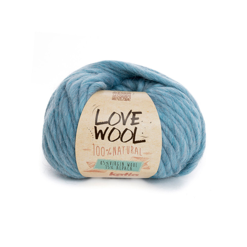 Katia Love Wool 110 Vaaleansininen