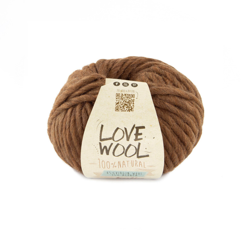 Katia Love Wool 131 Ruskea