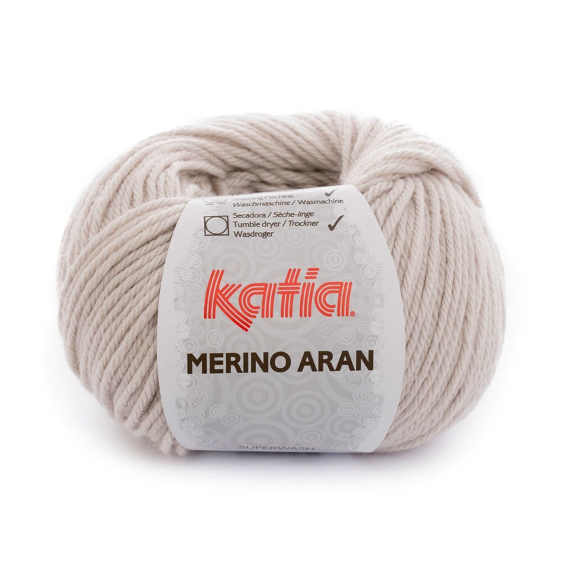 Katia Merino Aran 011 Hyvin vaalea beige