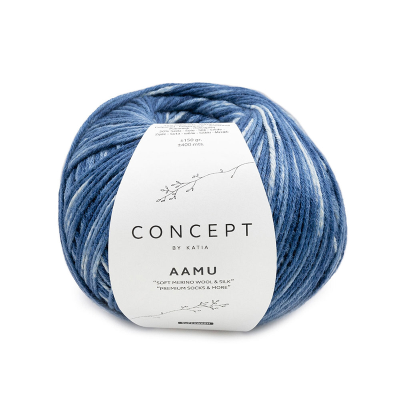 Katia Concept Aamu Socks 300 Farkku