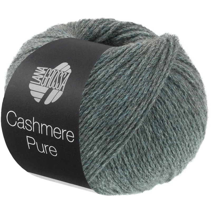 Lana Grossa Cashmere Pure 34 Harmaansininen