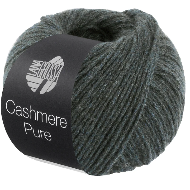 Lana Grossa Cashmere Pure 33 Tumman harmaansininen