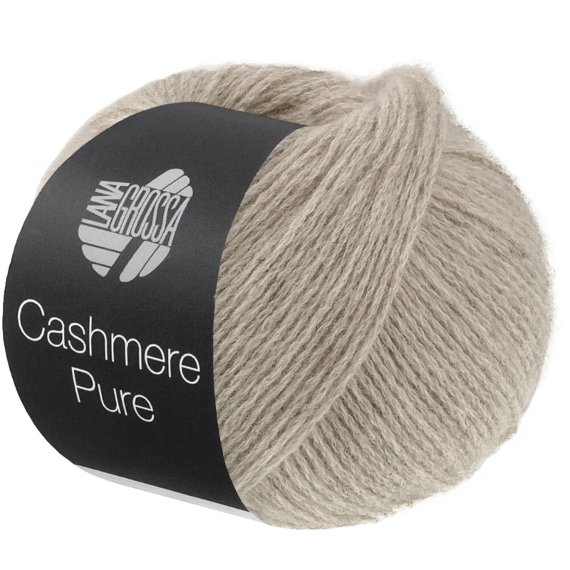 Lana Grossa Cashmere Pure 35 Harmaanbeige