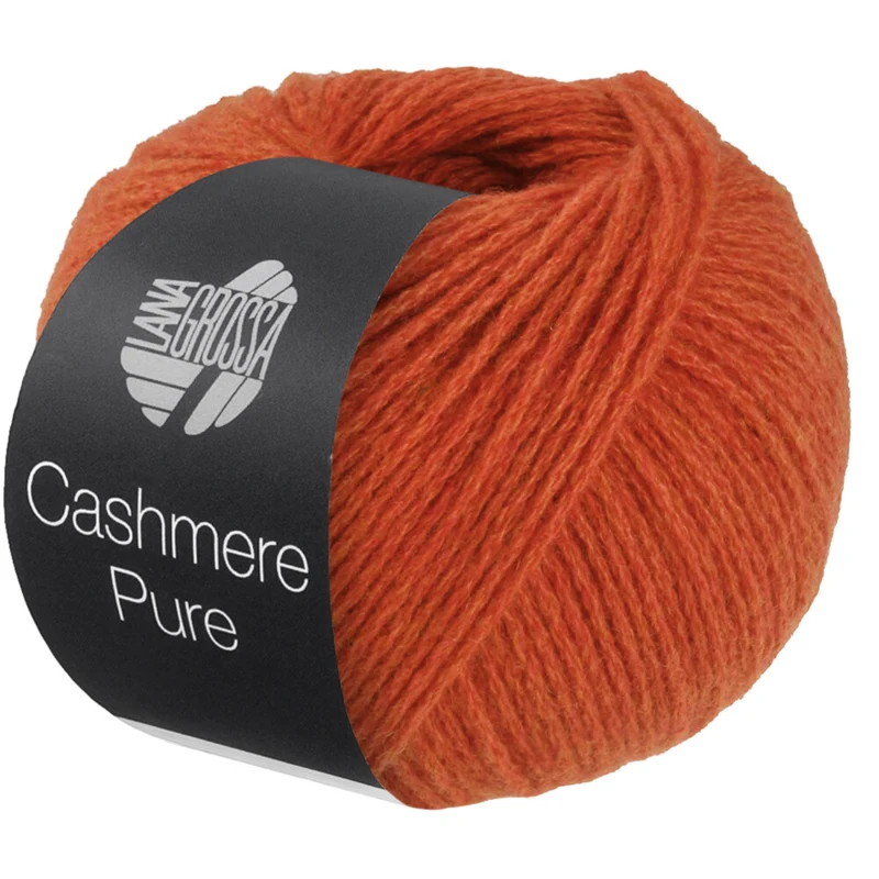 Lana Grossa Cashmere Pure 25 Kurpitsanpunainen