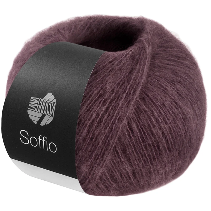 Lana Grossa Soffio 41 Tummanruskea