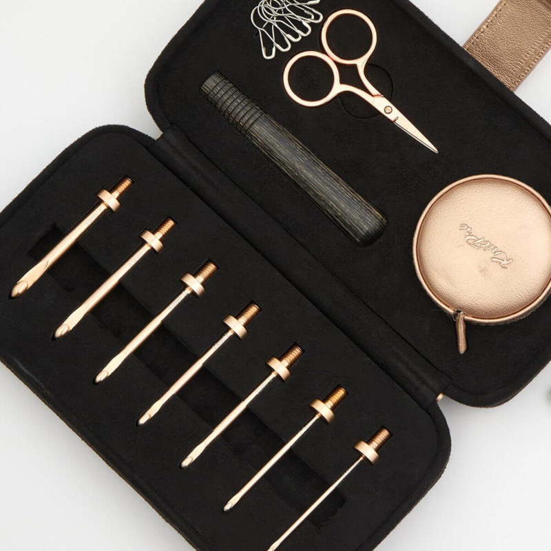 KnitPro Oasis Vaihdettava Virkkaussetti Aloittelijoille