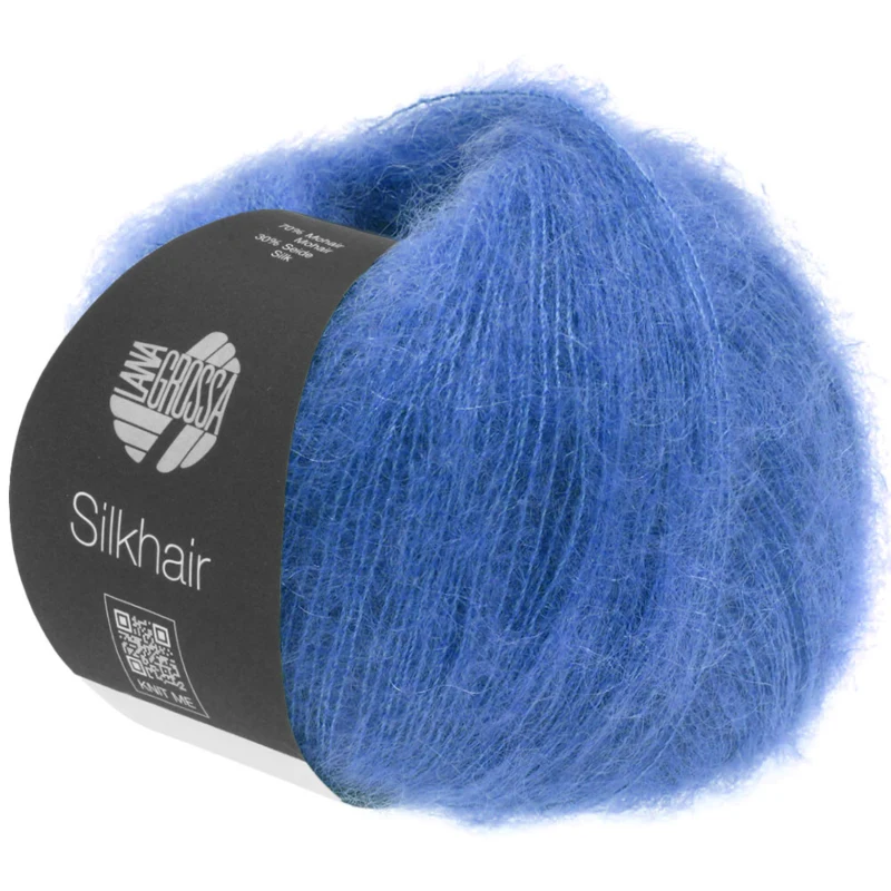 Lana Grossa Silkhair 133 Gentianansininen