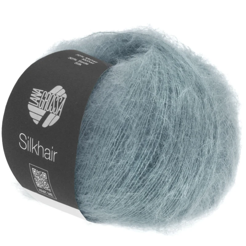 Lana Grossa Silkhair 094 Grafiitinharmaa