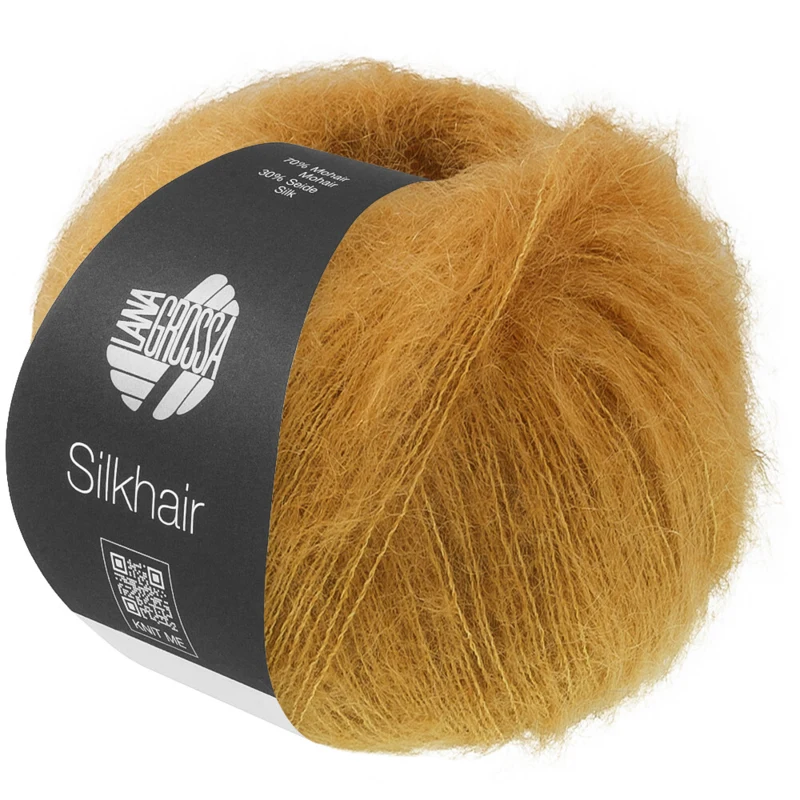 Lana Grossa Silkhair 229 Kullanruskea