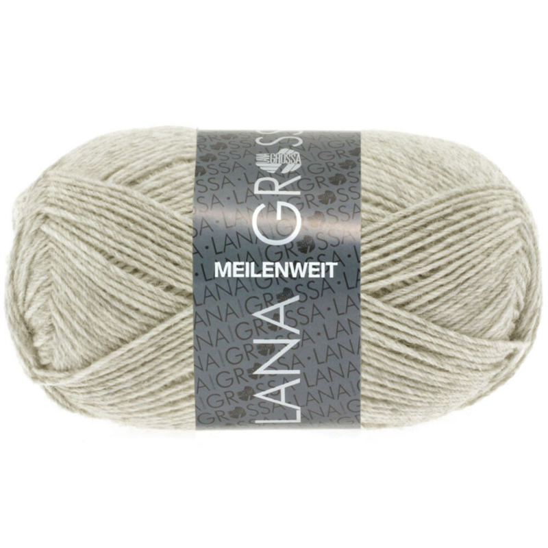 Lana Grossa Meilenweit 50 1301 Vaalea beige melange