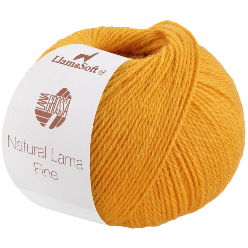 Lana Grossa Natural Lama Fine 101 Keltainen